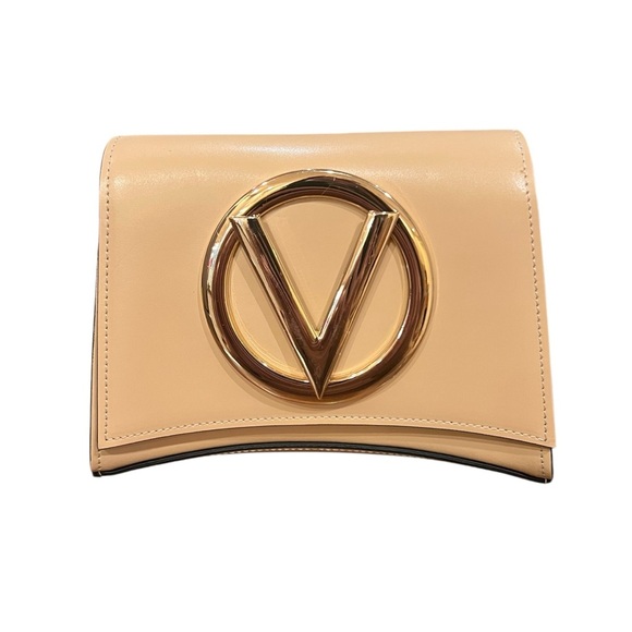 Valentino by Mario Valentino Honey Forever Leather Shoulder Bag in beige - Picture 2 of 7